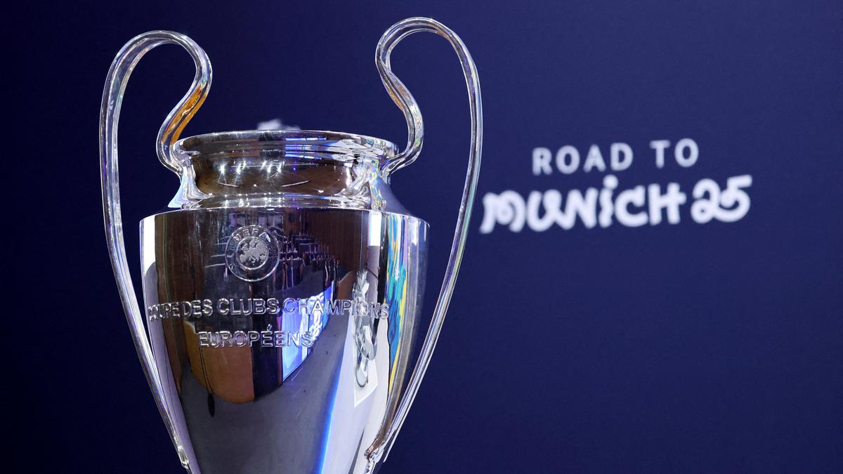 2025 01 31T121134Z 1278642815 UP1EL1V0UY1EP RTRMADP 3 SOCCER CHAMPIONS DRAW TYc1SU