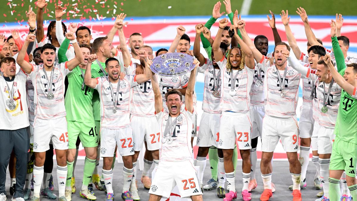 2025 05 10T204529Z 1483972624 UP1EL5A1G1Q83 RTRMADP 3 SOCCER GERMANY FCB BMG REPORT YnnlvY