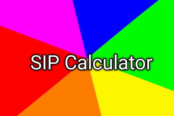 SIP Calculator