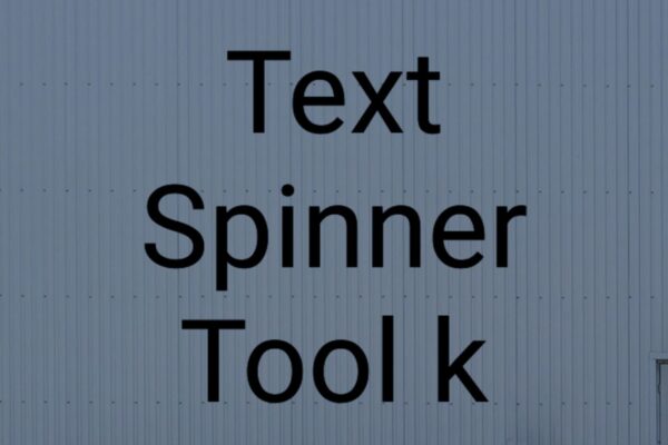 Text Spinner Tool k