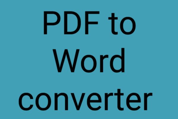 PDF to Word Converter